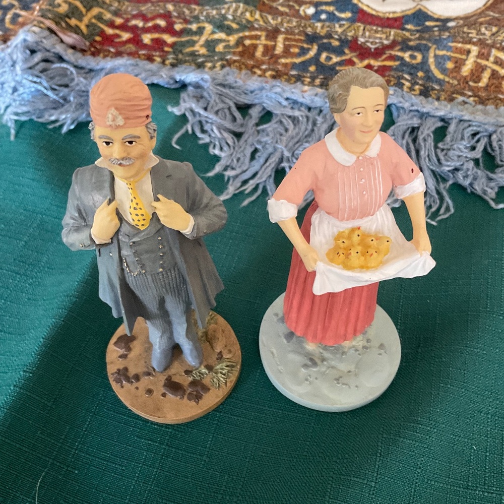 Wizard of Oz Auntie Em and Professor Marvel 1988 Turner